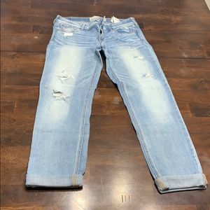 Hollister ripped jeans